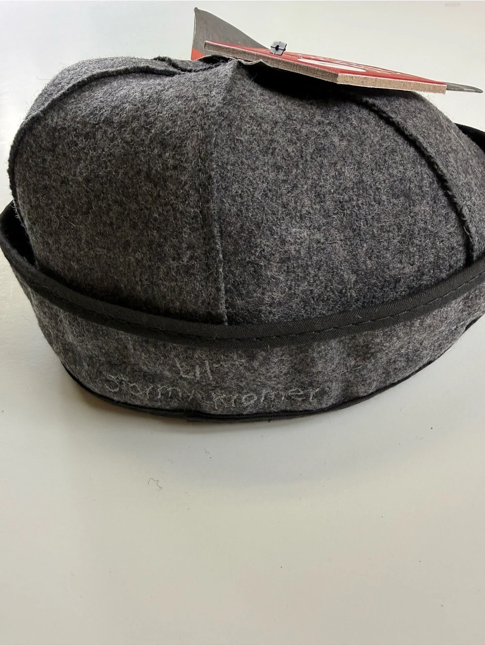 Lil’ Stormy Kromer Kids' Gray Wool Cap - Large